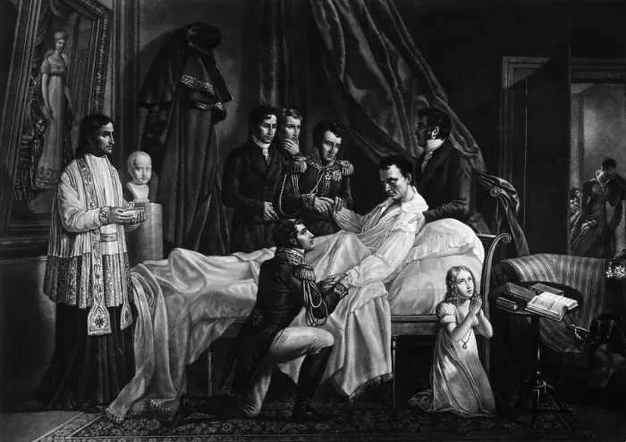 Framed Print : Napoleon At St. Helena Framed Print : Napoleon At St. Helena