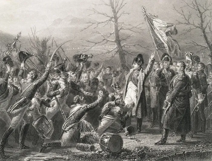 Framed Print : Napoleon's Return from Elba Print