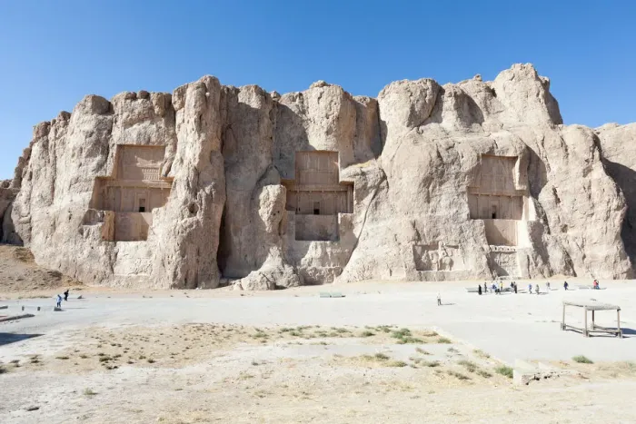 Framed Print : Naqsh-e Rustam persian necropolis, Shiraz, Iran Framed Print : Naqsh-e Rustam persian necropolis, Shiraz, Iran