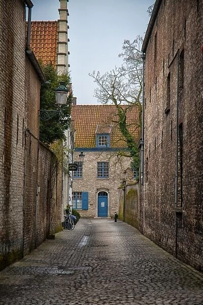Narrow Street of Bruges