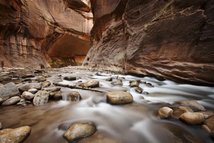 Framed Print : The Narrows, constriction of the Virgin River, Zion National Park, Utah, USA Framed Print : The Narrows, constriction of the Virgin River, Zion National Park, Utah, USA