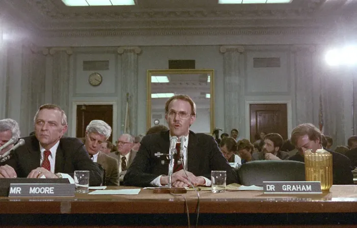 Framed Print : NASA Administrators Testifying