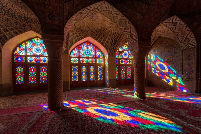 Framed Print : Nasir Al-Mulk Mosque, Shiraz, Iran Framed Print : Nasir Al-Mulk Mosque, Shiraz, Iran