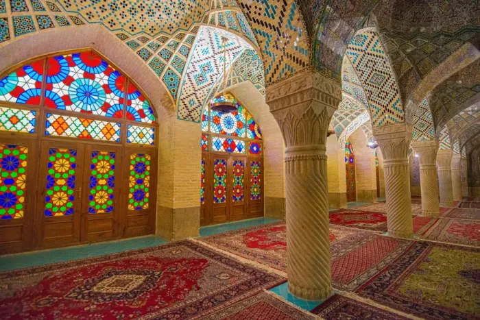 Framed Print : Nasir al-Mulk Mosque, Shiraz, Iran Framed Print : Nasir al-Mulk Mosque, Shiraz, Iran