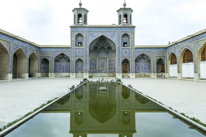 Framed Print : Nasir al-Mulk Mpsque ( Pink Mosque ), Shiraz, Iran Framed Print : Nasir al-Mulk Mpsque ( Pink Mosque ), Shiraz, Iran