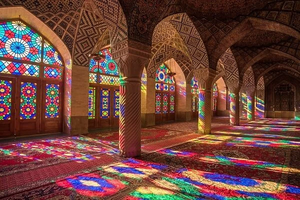 Nasir ol Molk Mosque in Shiraz, Iran
