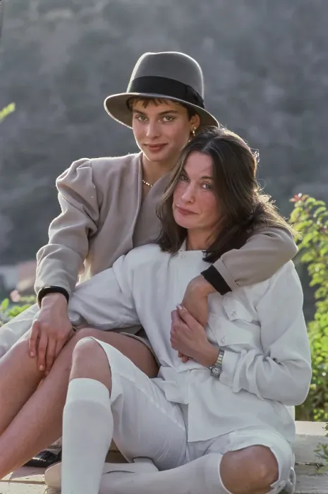 Framed Print : Nastassja Kinski & Brigitte Tocki Framed Print : Nastassja Kinski & Brigitte Tocki