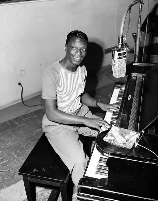Framed Print : Nat King Cole At Capitol Studios Framed Print : Nat King Cole At Capitol Studios