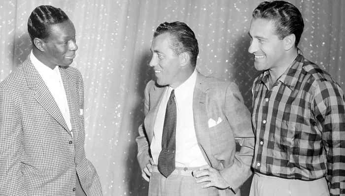 Framed Print : Nat King Cole & Ed Sullivan Framed Print : Nat King Cole & Ed Sullivan
