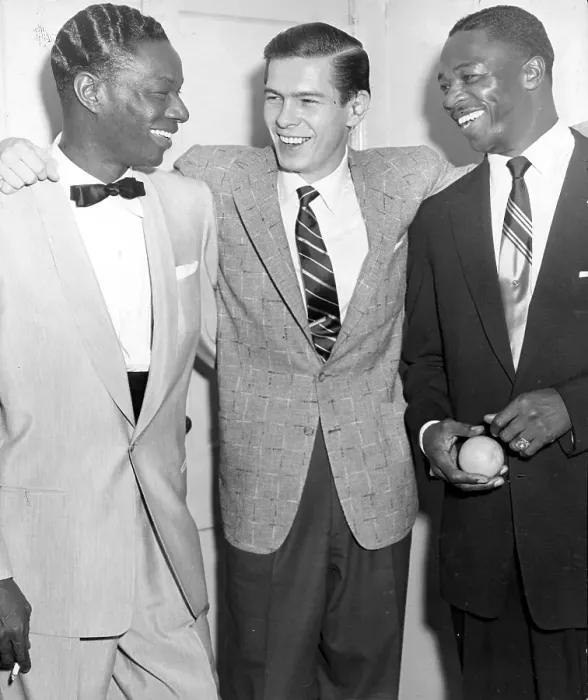Framed Print : Nat King Cole, Johnnie Ray And Billy Rowe Framed Print : Nat King Cole, Johnnie Ray And Billy Rowe