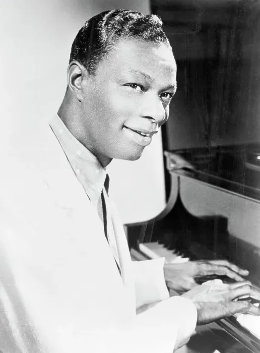 Framed Print : Nat King Cole Playing Piano Framed Print : Nat King Cole Playing Piano