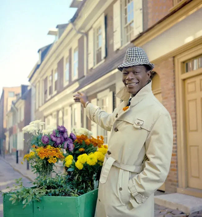 Framed Print : Nat King Cole Portrait Session In LA