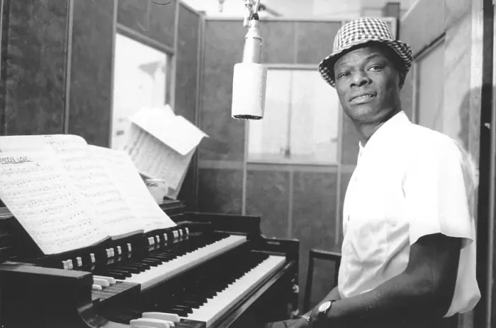 Framed Print : Nat King Cole Recording Framed Print : Nat King Cole Recording