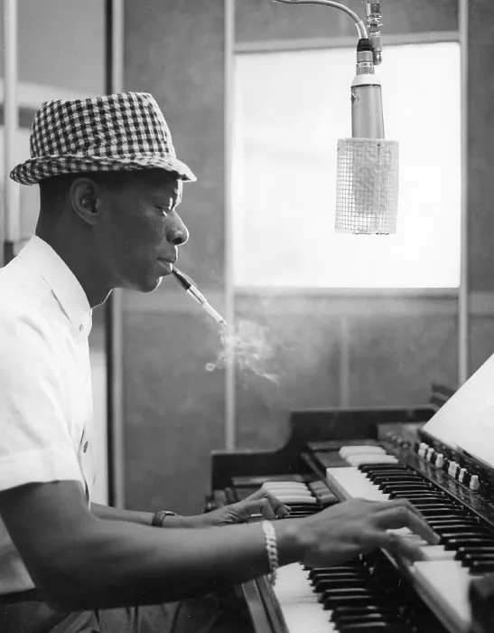 Framed Print : Nat King Cole Recording Framed Print : Nat King Cole Recording