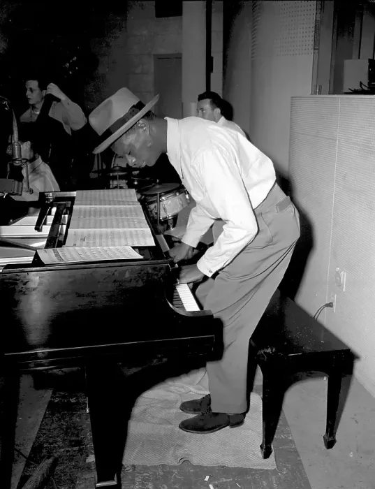 Framed Print : Nat King Cole Recording At Capitol Framed Print : Nat King Cole Recording At Capitol