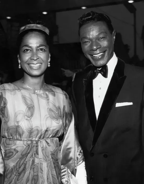 Framed Print : Nat King Cole and Wife in Formal Attire Framed Print : Nat King Cole and Wife in Formal Attire