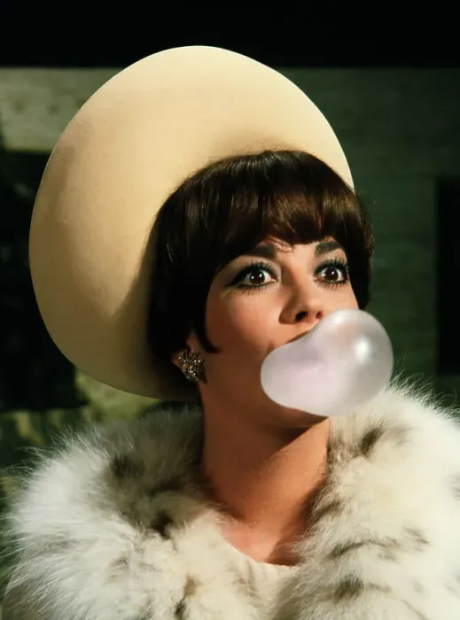 Framed Print : Natalie Wood Blowing Bubble Gum Bubble Framed Print : Natalie Wood Blowing Bubble Gum Bubble