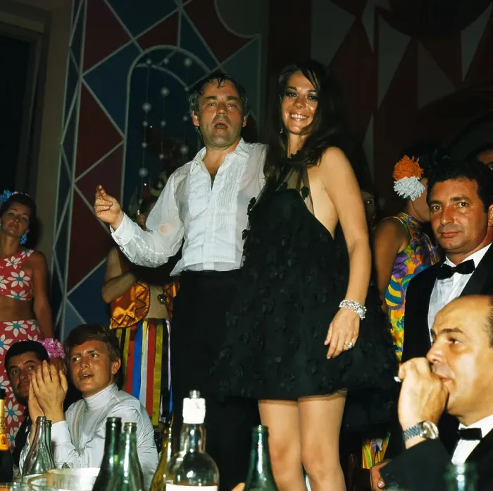 Framed Print : Natalie Wood and Richard Gregson at Ball Room Framed Print : Natalie Wood and Richard Gregson at Ball Room