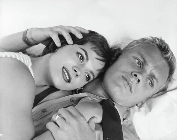 Framed Print : Natalie Wood And Tab Hunter In The Girl He Left Behind Framed Print : Natalie Wood And Tab Hunter In The Girl He Left Behind