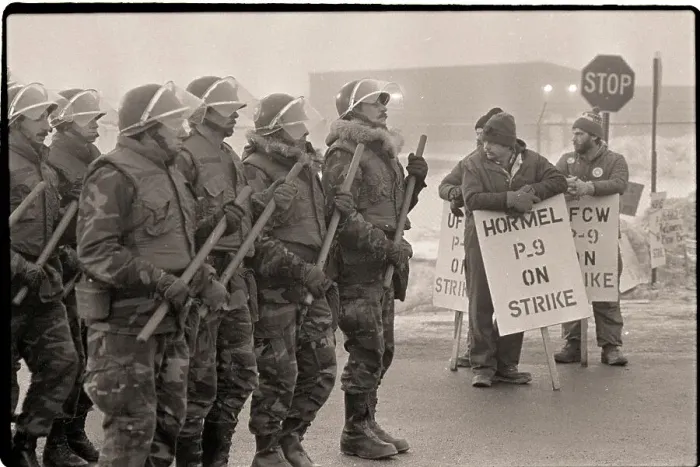 Framed Print : National Guardsmen and Strikers Framed Print : National Guardsmen and Strikers