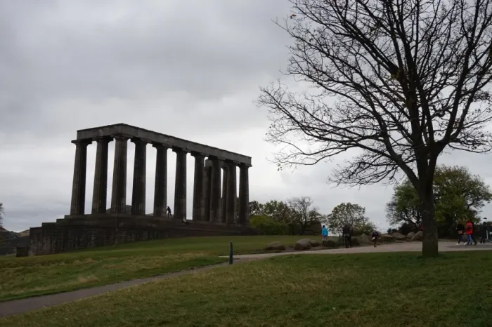 Framed Print : National Monument, Calton Hill, Edingburgh, Scotland, United Kingdom