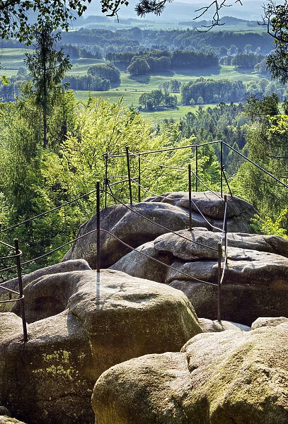 National Natural Monument Venusiny misky or Venus Bowls, on Smolny vrch or Smolny Hill, Velka Kras, Jesenik district, Olomoucky region, Czech Republic