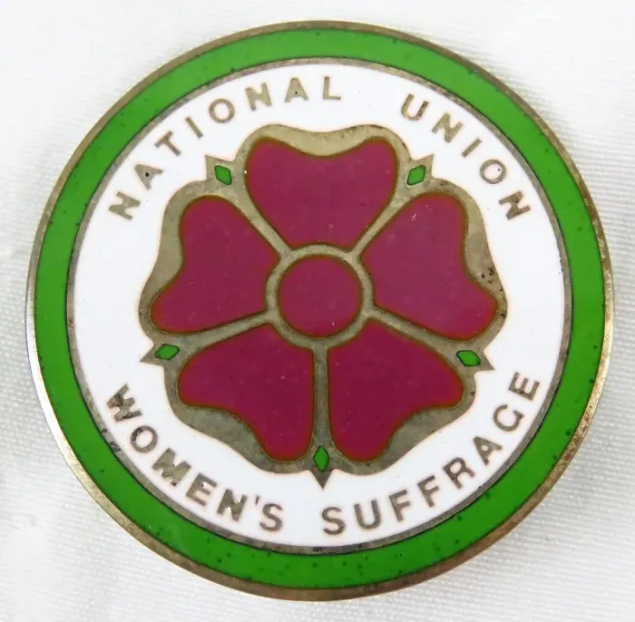 Framed Print : National Union Suffrage Pin Framed Print : National Union Suffrage Pin