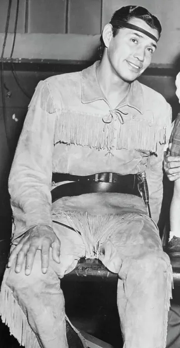 Framed Print : Native American Actor Jay Silverheels as Tonto Framed Print : Native American Actor Jay Silverheels as Tonto