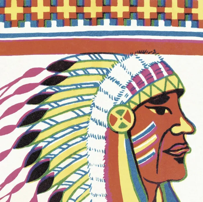Framed Print : Native American Chief