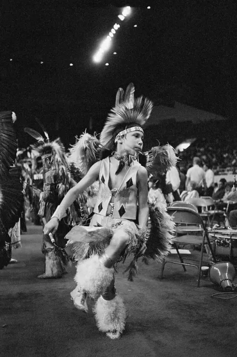 Framed Print : Native American Dancer at Pow Wow