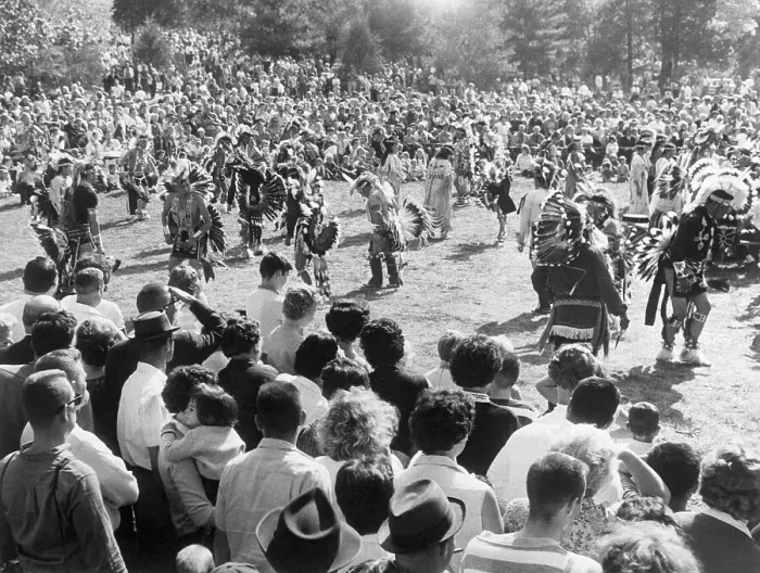 Framed Print : Native American Dancers Participating in Powwow Framed Print : Native American Dancers Participating in Powwow