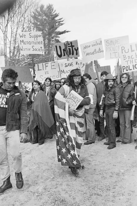Framed Print : Native American Protesters Framed Print : Native American Protesters