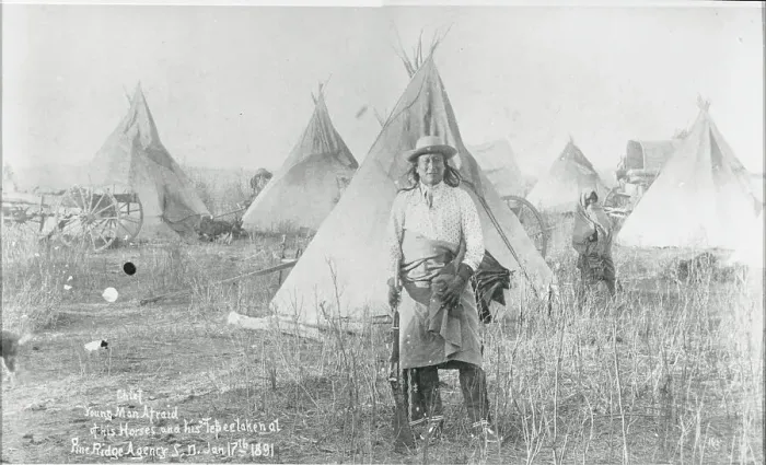 Framed Print : Native American and Tepee Framed Print : Native American and Tepee