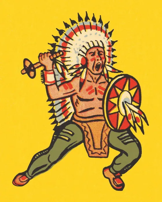Framed Print : Native American Warrior Framed Print : Native American Warrior