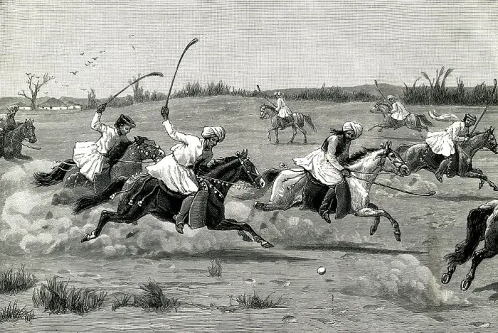 Framed Print : Natives Of Manipur Playing Game Of Polo Framed Print : Natives Of Manipur Playing Game Of Polo