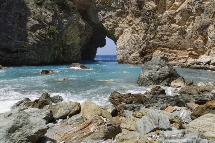 Framed Print : Natural arch, coast in Antiochia ad Cragum, Turkish Riviera, Gazipasa, Antalya Province, Turkey Framed Print : Natural arch, coast in Antiochia ad Cragum, Turkish Riviera, Gazipasa, Antalya Province, Turkey