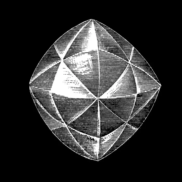 Framed Print : Natural crystal forms of the diamond Framed Print : Natural crystal forms of the diamond