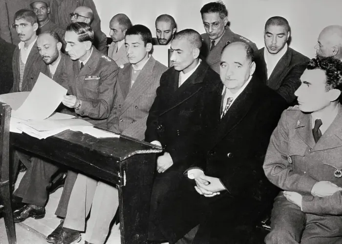 Framed Print : Navab Safavi and Khalil Tamassebi Being Sentenced Framed Print : Navab Safavi and Khalil Tamassebi Being Sentenced