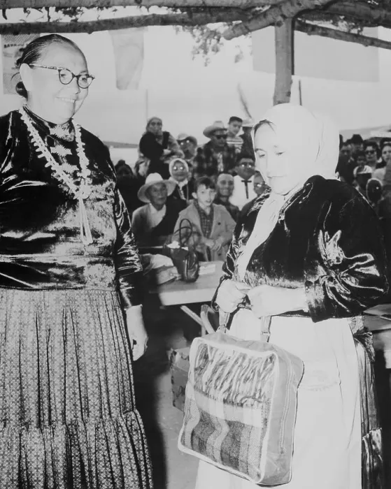 Framed Print : Navajo Leader Annie Wauneka at Navajo Nation Fair Framed Print : Navajo Leader Annie Wauneka at Navajo Nation Fair