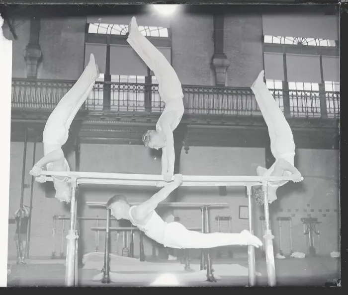 Framed Print : Naval Academy Students Performing Gymnastic Stunts Framed Print : Naval Academy Students Performing Gymnastic Stunts