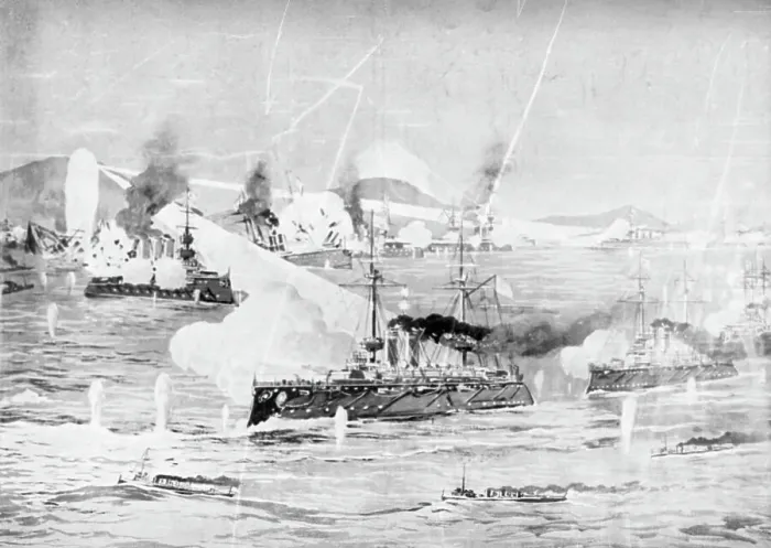 Framed Print : Naval Battle - Ships In Close Proximity Framed Print : Naval Battle - Ships In Close Proximity