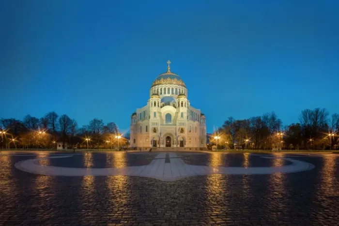 Framed Print : The Naval Cathedral of Saint Nicholas in Kronstadt Framed Print : The Naval Cathedral of Saint Nicholas in Kronstadt