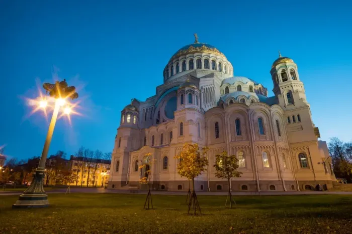 Framed Print : The Naval Cathedral of Saint Nicholas in Kronstadt Framed Print : The Naval Cathedral of Saint Nicholas in Kronstadt