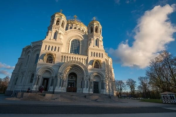 The Naval Cathedral of Saint Nicholas in Kronstadt