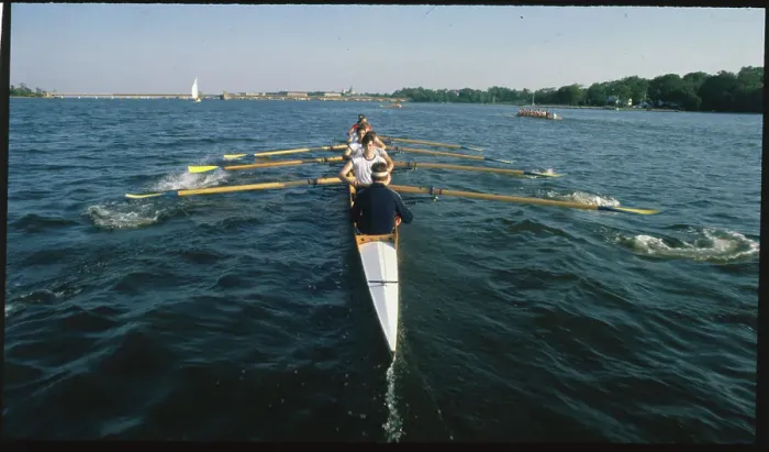 Framed Print : Naval Team Rowing Framed Print : Naval Team Rowing