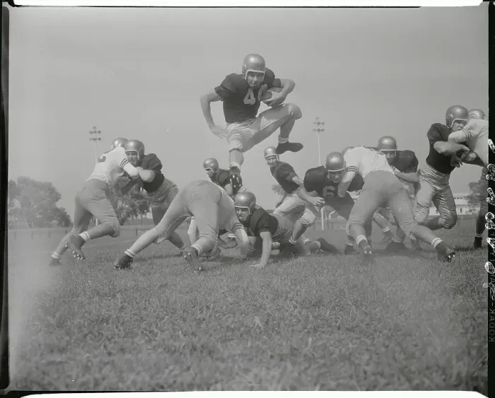 Framed Print : Navy Football Practice Session Framed Print : Navy Football Practice Session