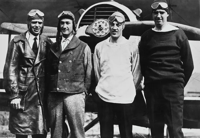 Framed Print : US Navy Pilots, 1923 Framed Print : US Navy Pilots, 1923
