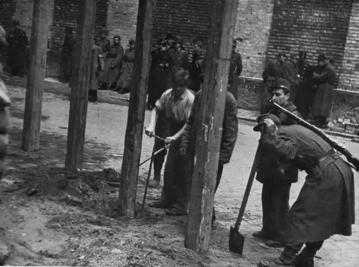 Framed Print : Nazi Trials In Budapest Framed Print : Nazi Trials In Budapest