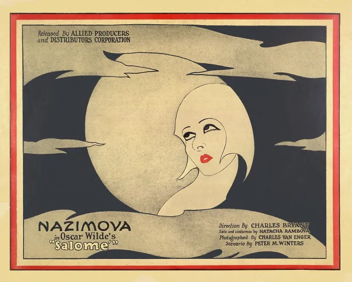 Framed Print : Nazimova in Oscar Wilde's 'Salomé Framed Print : Nazimova in Oscar Wilde's 'Salomé