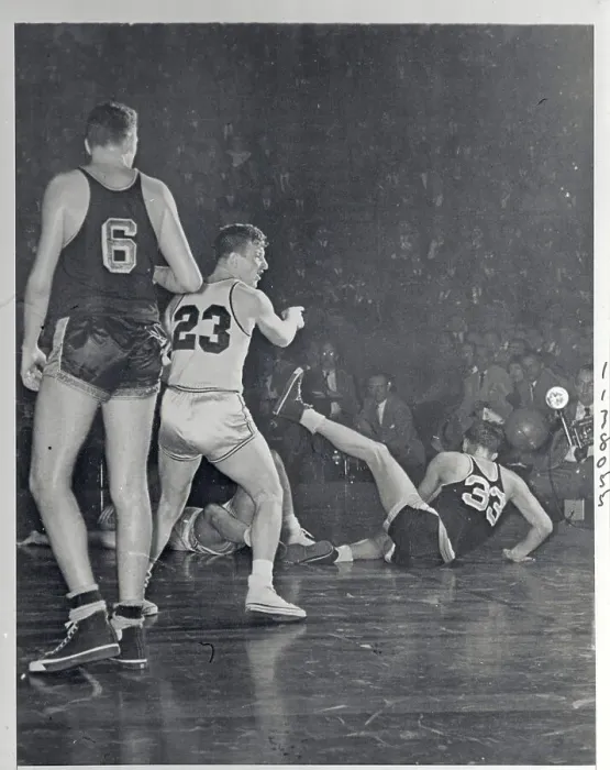 Framed Print : NCAA Tournament Action at Madison Square Garden